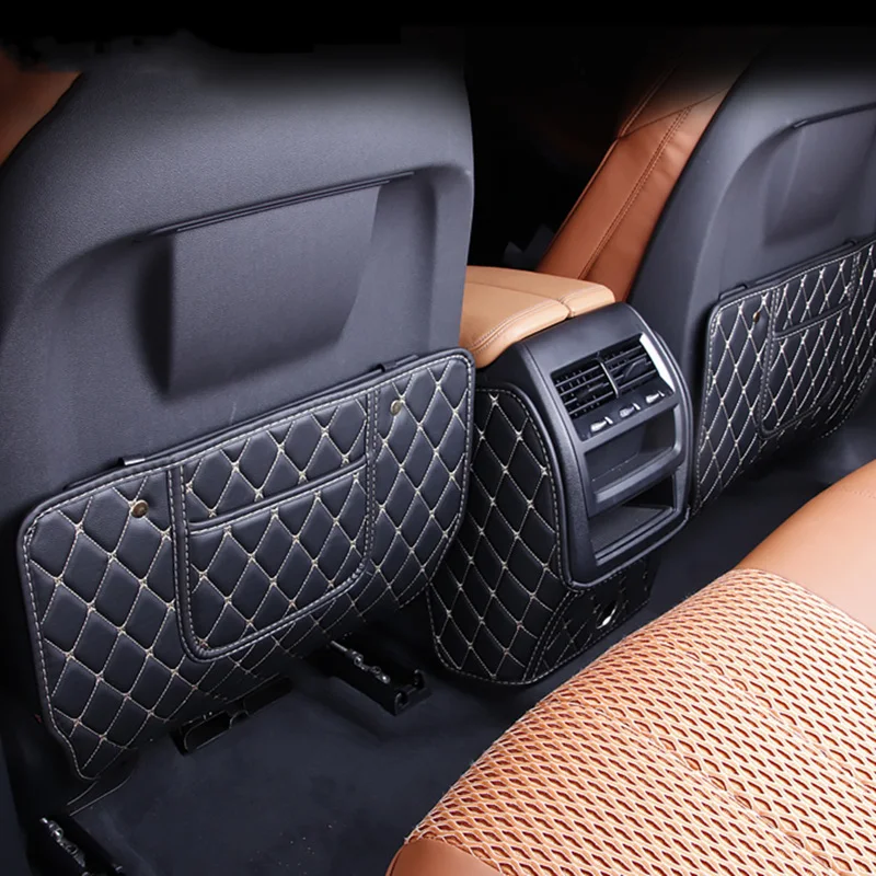Автомобильный защитный коврик для заднего сиденья, внутренняя модификация, анти-удар, коврик для автомобиля, Стайлинг, отделка, аксессуары для BMW X5 G05, украшение