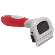 Съемная машинка для стрижки из АБС-пластика и нержавеющей стали, щетка для пилинга, расческа для домашних животных, триммер, расческа для кошек, собак, щетка для удаления волос, инструмент для ухода за шерстью