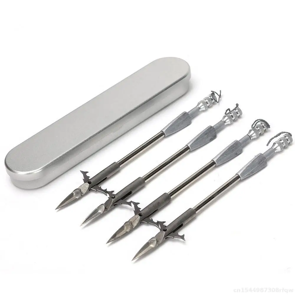 Стрелы для охоты Рогатка из нержавеющей стали рыболовные наконечники стрелы