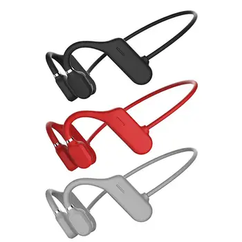 

Ear Bone Conduction Headphones Bluetooth 5.0 Wireless Headset IPX6 Waterproof Sport Earphone Lightweight Ear Hook Headset