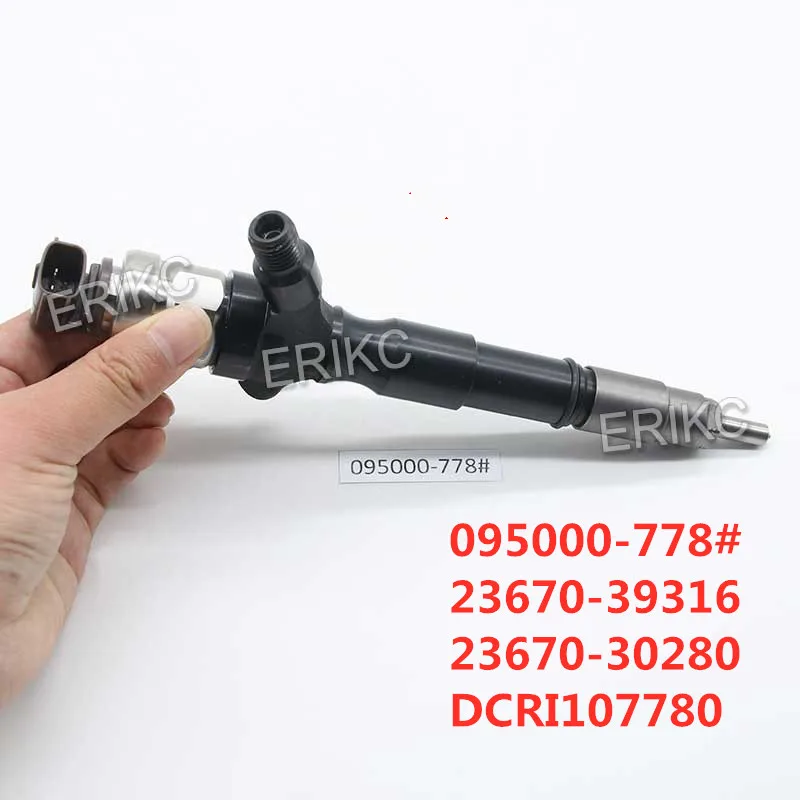 ERIKC DCRI107780 подлинный инжектор топливного насоса Профессиональный 095000-778 #23670-30280