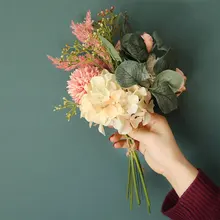 Фабричный искусственный цветок зеленое растение оптовая