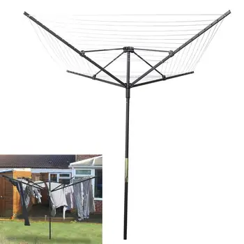 

Umbrella Drying Rack Clothes Dryer Foldable Umbrella-shaped Clothes Dryer Hanger Drying Rack Rotary Washing Line Airer Dryer