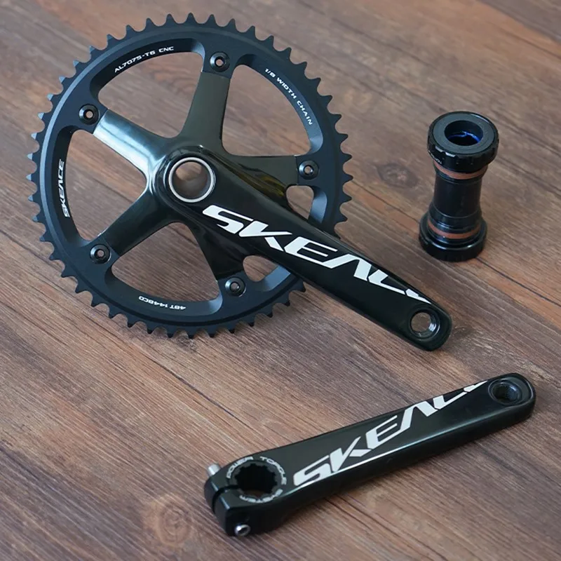 Track Crankset Fixie Gear Bike Parts Single Speed Crankset Fixed Gear