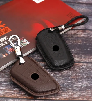 

Car Leather Perfume Keychains Key Case For BMW F30 E90 E88 F35 F36 F10 F15 M3 M1 2 3 5 7 Series X1 X3 X4 X5 X6 GT 730 Car Cover