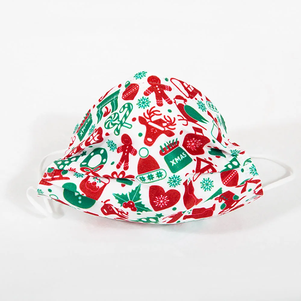 Рисунок 6 - одноразовые маски для лица с рождественским