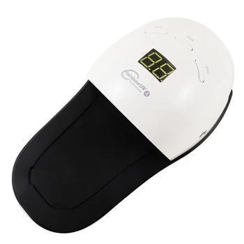 

48W 30/60/99s Shoe Style UV Lamp For Nail Feet Toe Finger Gel Polish Varnish 30 Bead Sun Lights LED Dryer