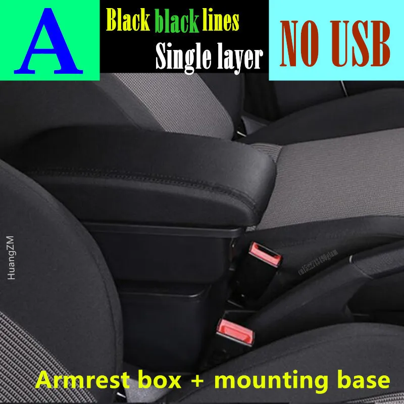 Car Armrest For Seat Arona Armrest Box For Seat Arona Central Storage Box  Retrofit Interior With Usb Car Accessories - Armrests - AliExpress