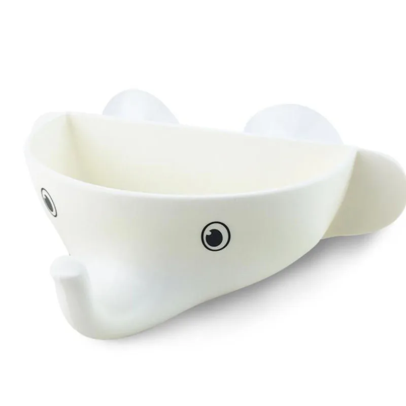 Useful Hot Sell Cute Elephant Soap Rack Super Suction Cup To Avoid Punching Wall Soap Box Bathroom Accessories Soap Holder