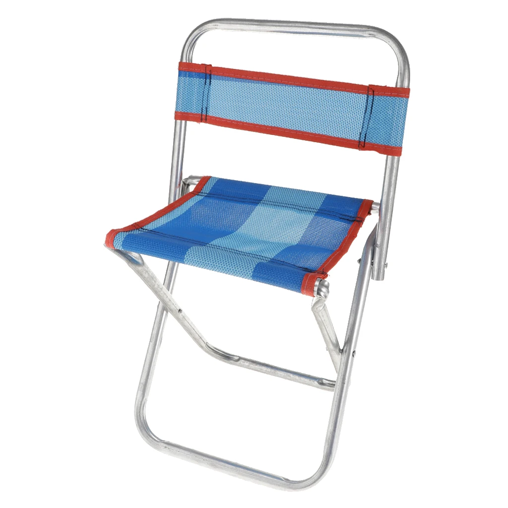 Outdoor Lightweight Portable Folding Chair Fishing Beach Camping BBQ Seat, Strong and Durable