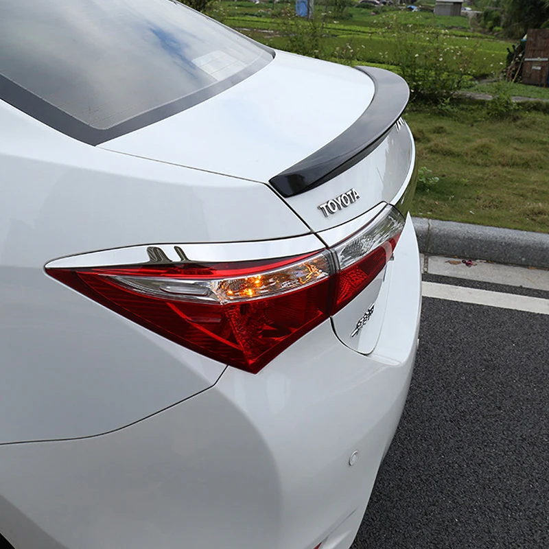 Для Toyota Corolla- автомобильный Стайлинг задний светильник накладка рамка наклейка внешние аксессуары