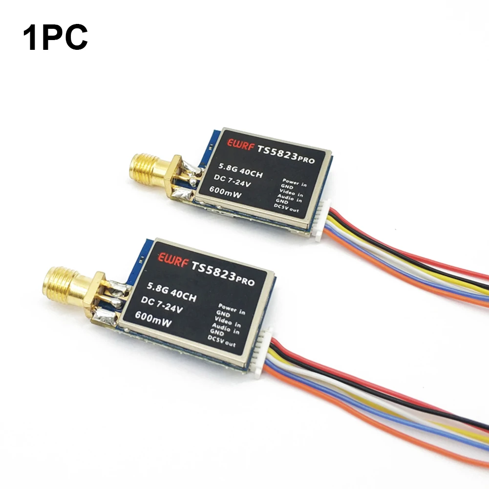 5 8G 40CH 600 передатчик mW FPV VTX светодиодный дисплей Поддержка OSD/Pitmode/Smartaudio