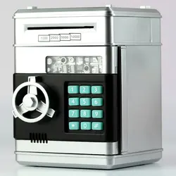 Tirelire électronique pour enfants, coffre fort pour pièces numériques, dépôt d'argent, Mini Machine ATM, cadeaux de noël pour enfants 