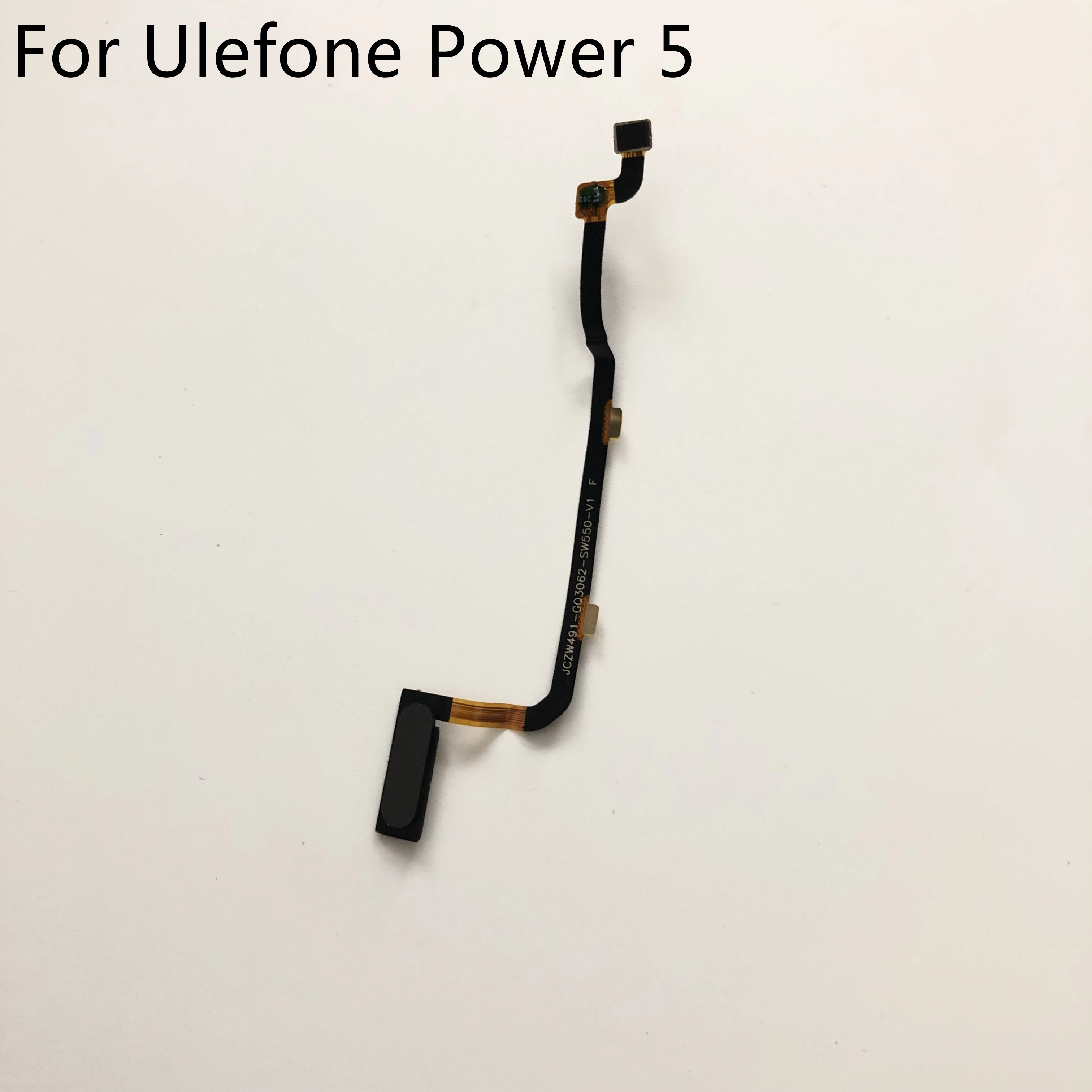 Б/у Главная Кнопка с гибким кабелем FPC для Ulefone Power 5 MTK6763 - Цена: 428,58 руб.
