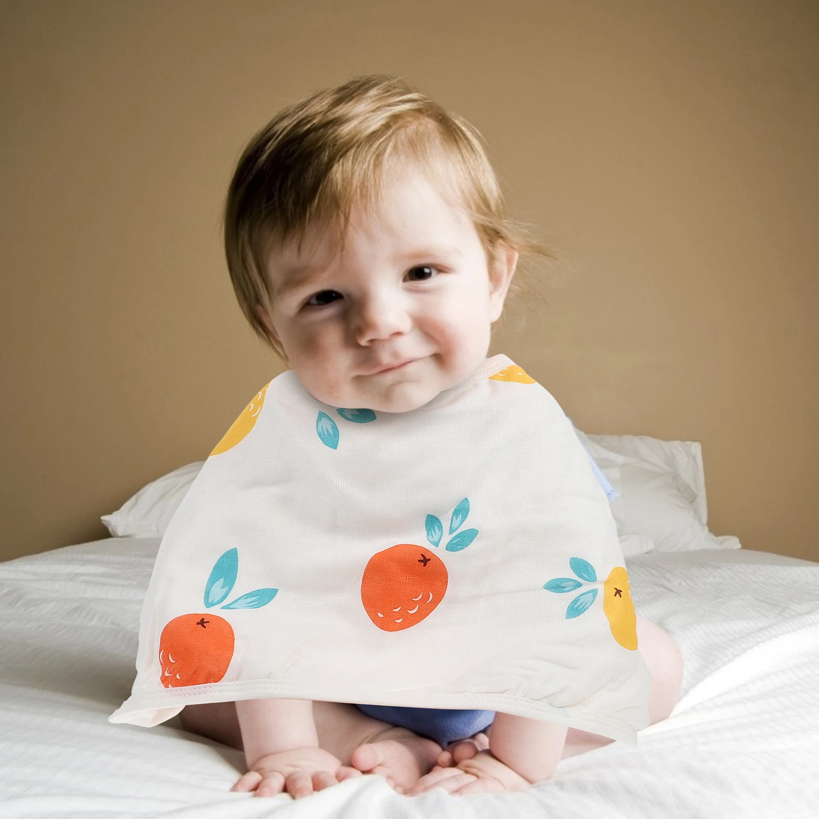 1Pc Baby Hiccup Towel Supple Absorbent Durable Adorable Teething Bib Drooling | Красота и здоровье