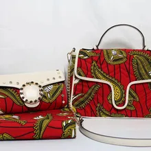 Африканская ткань Анкара ткань для платья африканская вощеная ткань принтом с 2 шт Женская сумка 6 ярдов хлопковая ткань для лоскутного TN-A26