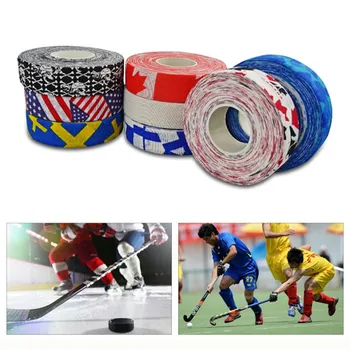 

Durable Gauze Fiber Hockey Stick Tape Multipurpose Colorful Sports Safety Enhances Ice Field Hockey Badminton Golf Tape QW