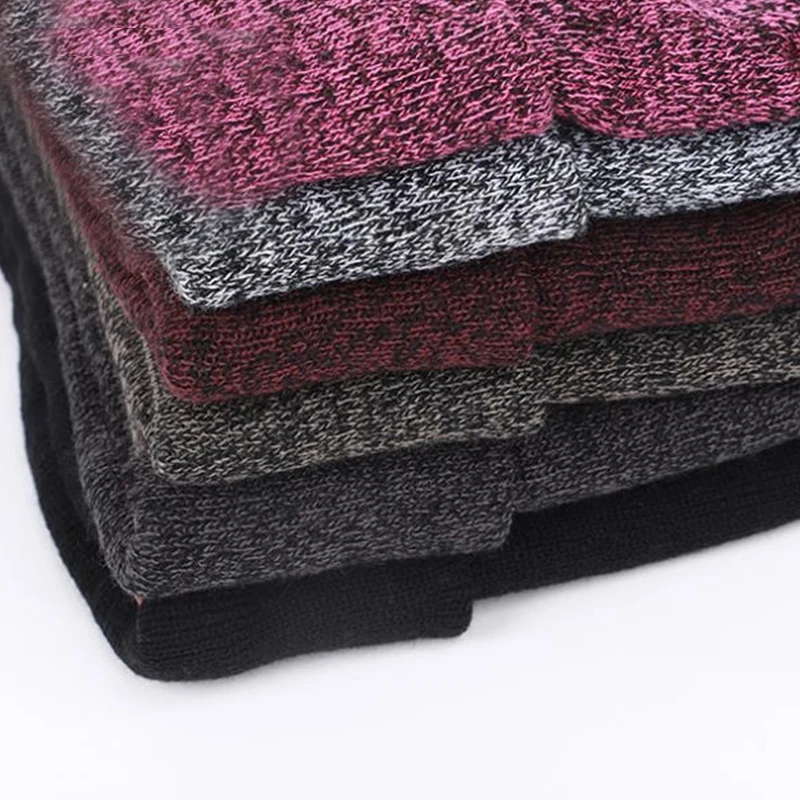 Модная женская зимняя шапка, шарф комплект перчаток для девочек, теплая шапка бини для девочек, кольцо, шарф, помпоны, зимние шапки, вязаные шапки, шарф