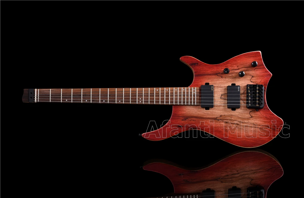 Afanti музыкальная фабрика Безголовый стиль Ash Body Электрогитара(AWT-721-S