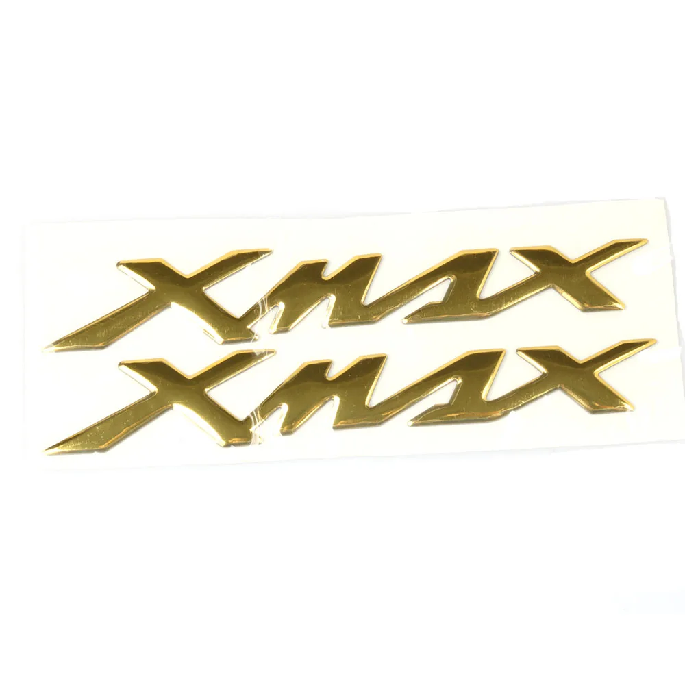 S2R эмблема мотоцикла для YAMAHA XMAX300 X MAX XMAX 125 250 300 4003D логотип наклейка обтекатель боковая аппликация - Цвет: Золотой