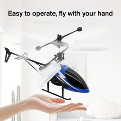 Hélicoptère Rc avec télécommande à gouttes d'eau, jouet contrôlé à la main, modèle de Drone pour garçons, cadeau 