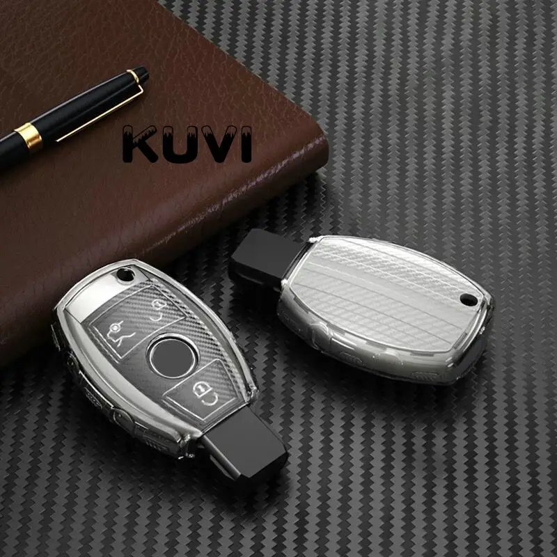 Чехол для ключей из ТПУ защитный чехол ключа Mercedes benz A B R G Class GLK GLA w204 W251 W463
