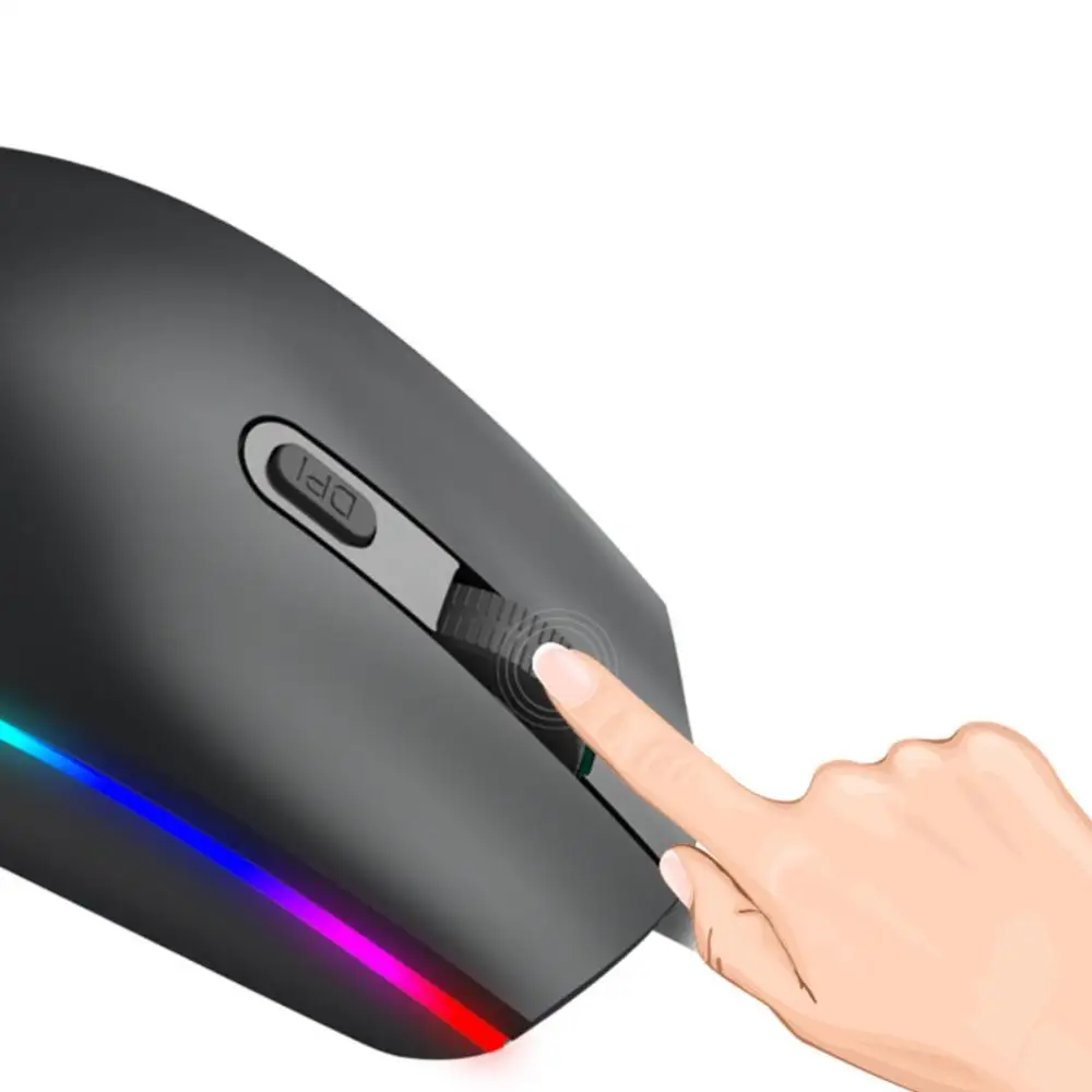 Bengoo игровая проводная мышь Usb оптическая компьютерная с Rgb подсветкой 4