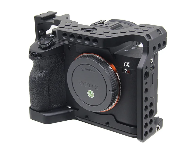 Клетка для камеры 7r4 A7R IV Sony Mark с резьбовым отверстием 1/4 дюйма и верхней ручкой