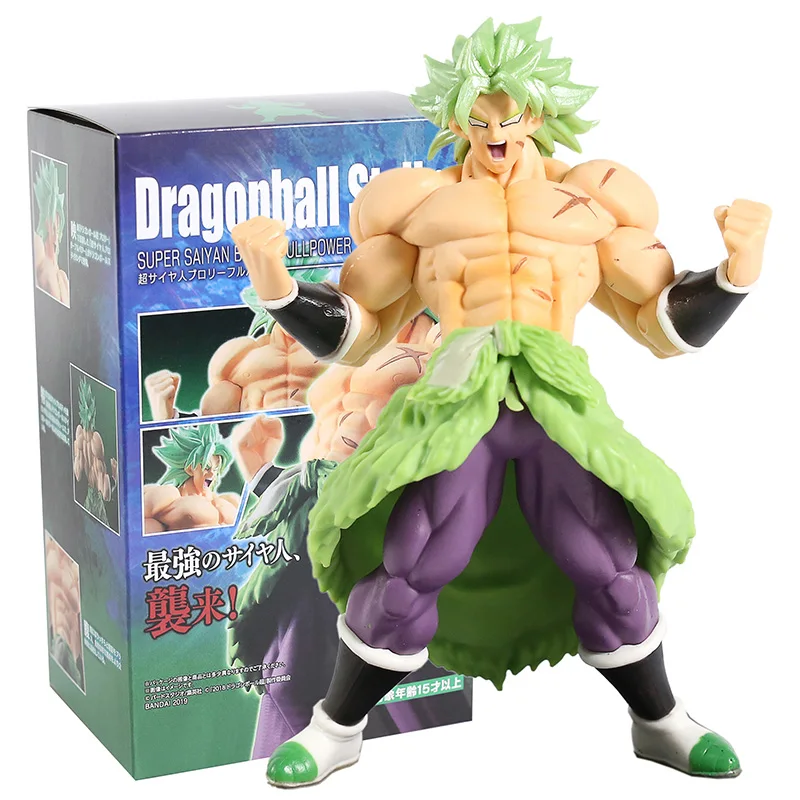 Dragon Ball супер стиль Супер Saiyan Broly полная мощность ПВХ фигурка Коллекционная модель игрушки
