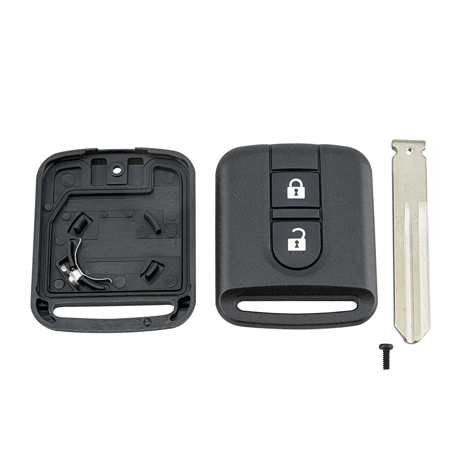 2 кнопки сменный автомобильный брелок для Nissan Qashqai Navara Micra NV200 Patrol Y61 2002 2016