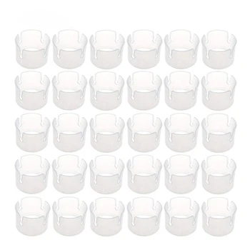 

Balloon Clips, 100 Pack Plastic Balloon Arch Clips Ties Balloon Rings Buckle for Wedding Party Favors