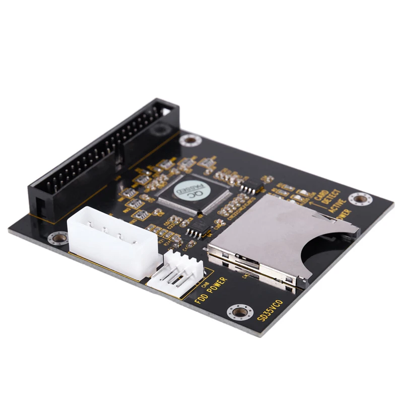 SD SDHC SDXC MMC карта для IDE 40Pin 3,5 дюймовый Мужской адаптер