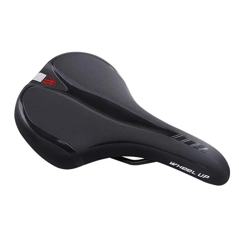 Универсальное велосипедное сиденье удобное амортизирующее из искусственной