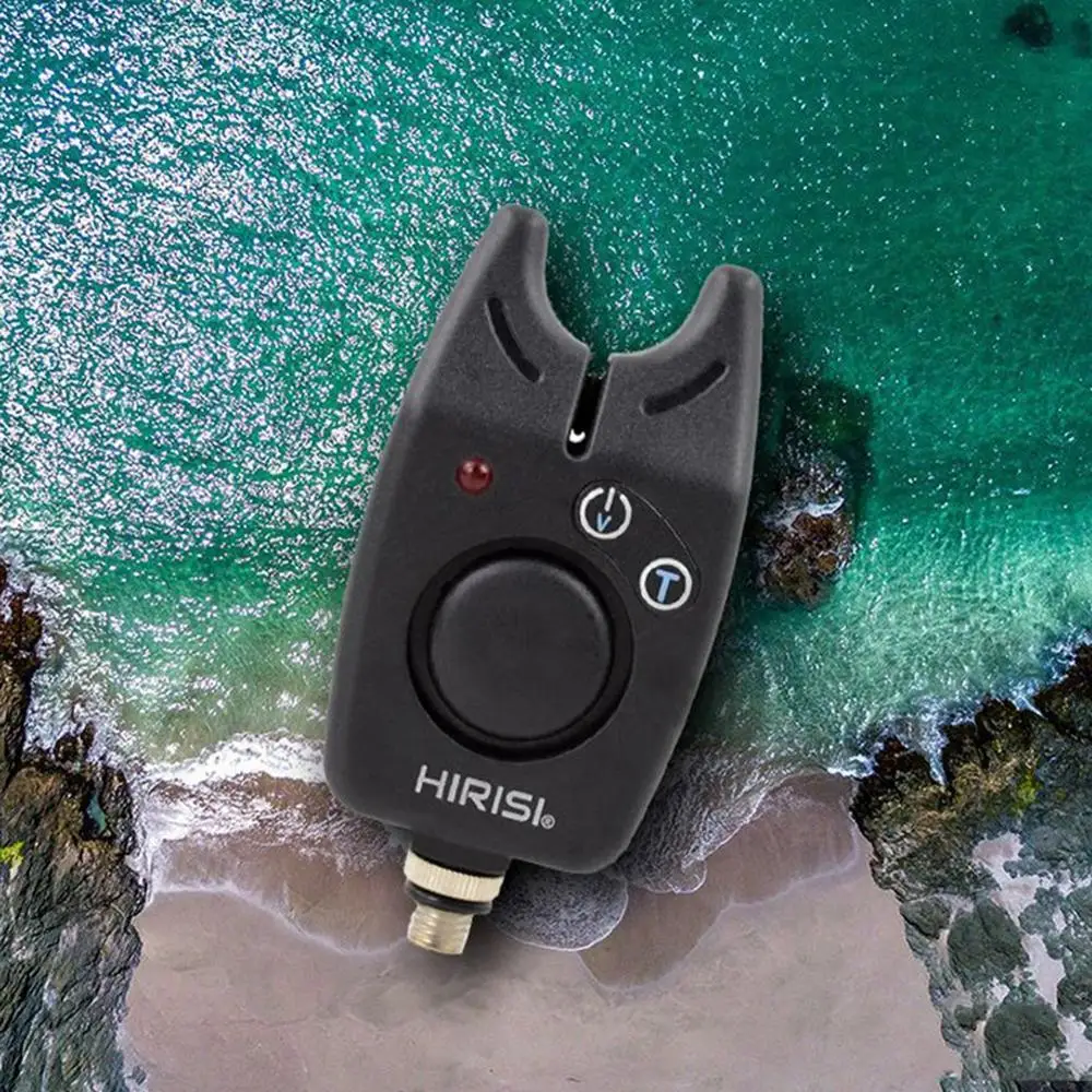 

Drophipping Electronic LED Adjustable Tone Volume Sensitivity Sound Fish Bite Alarm Bell On Fishing Rod Waterproof Fishing Tools