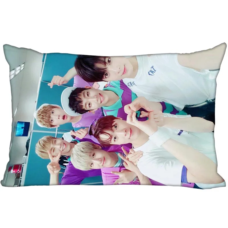 Прямоугольная наволочка с принтом KPOP ASTRO модная декоративная сатиновая