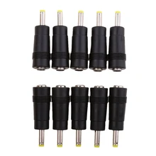 10 шт. 5,5X2,1 мм Женский до 4,0x1,7 мм штекер адаптера постоянного тока