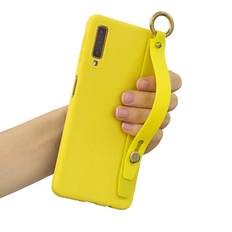 

For Huawei P20 P30 Pro P9 P8 P10 Lite Case Wrist Strap Soft TPU Phone Case For Huawei Mate 10 20 Pro Lite Nova 3i Y9 Y7 Y6 2019