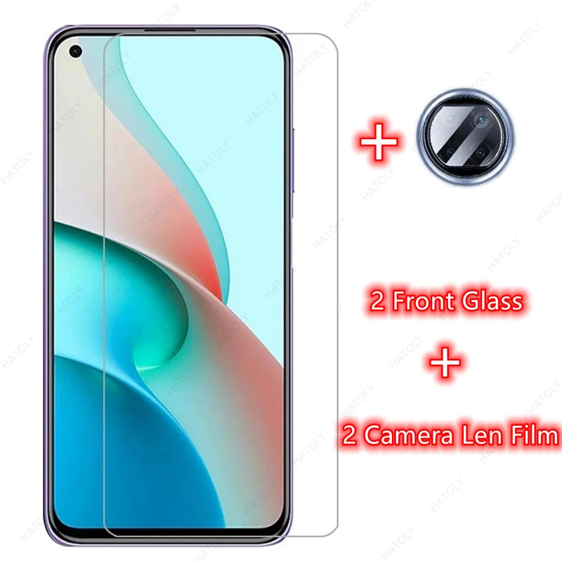 Закаленное стекло для Xiaomi Redmi Note 9 T защитная пленка экрана 2 шт. 7A 7 8A 9A 9C NFC 9S 8 Pro