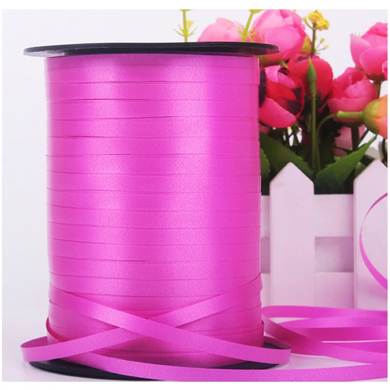 500 Yards Balloon Cable Ties Marriage Supplies PVC Plastic Tie Balloon Only Ribbon Plastic Ribbons 450 M Horizontal
