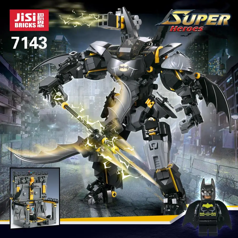 

Decool 7143/7144 Batman Movie Batman Armor Foundation Base Bricks Figure Model Set Building Block Toys Gift For Children 70901