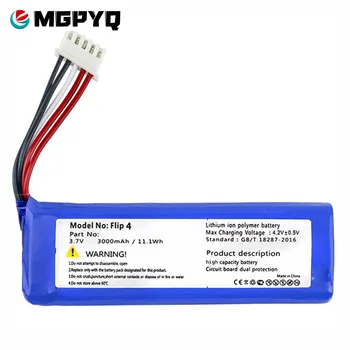

Battery for JBL Flip 3 & 4 Player Flip3 Flip4 New Li Polymer Rechargeable Accumulator Pack Replacement 3.7V 3000mAh GSP872693&01