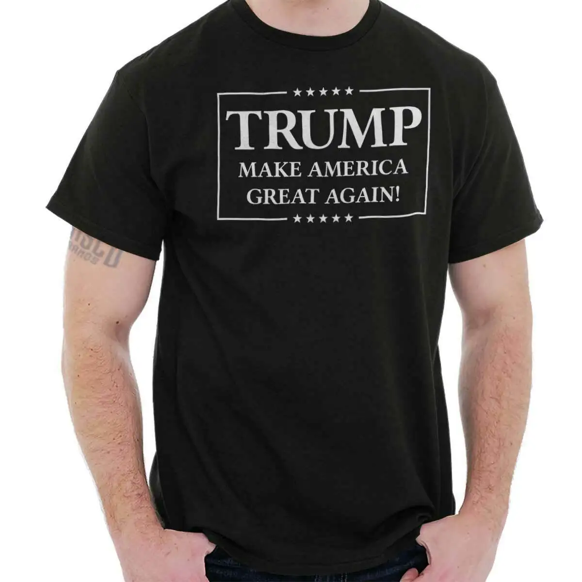 Trump Make Америка Грейт снова США Pro подарок футболка с коротким рукавом футболки |