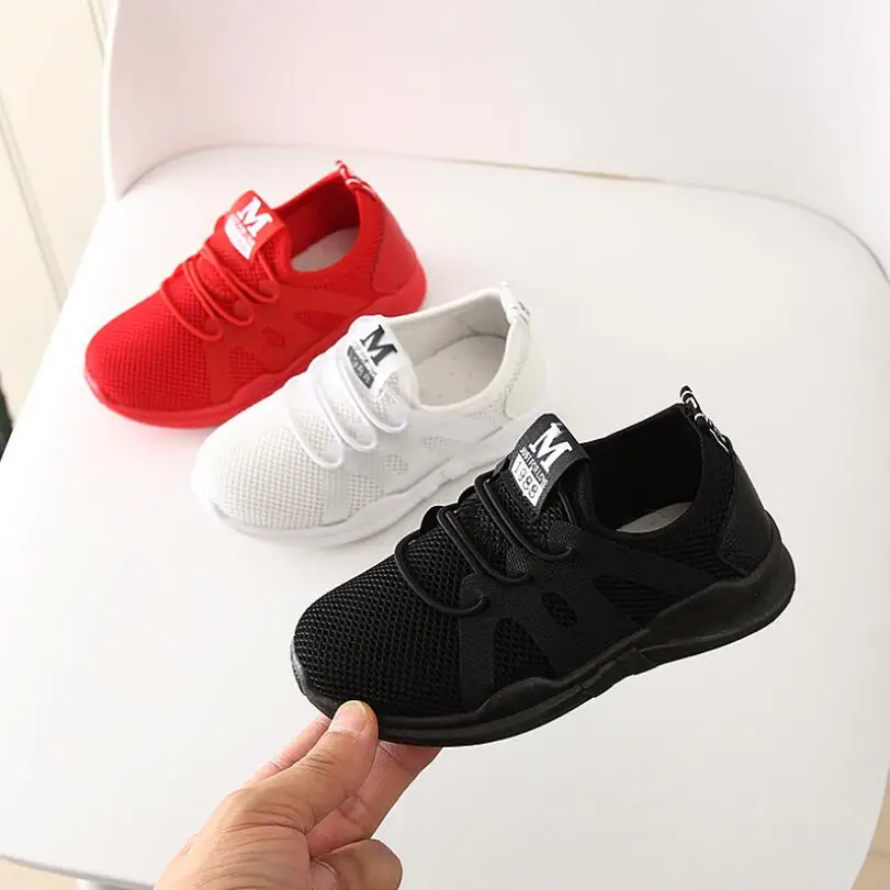 

Children Infant Kids Baby Girls Boys Letter Mesh Sport Run Sneakers Casual Shoes Fashion Children Sports Shoes Casual