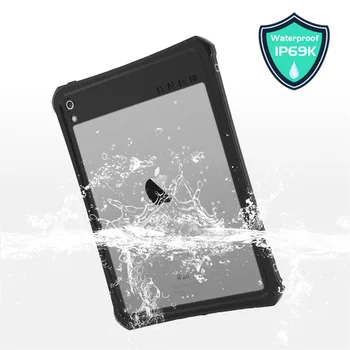 

Case For iPad Pro 11 Cover Funda For iPad Pro 11 inch 2018 A1980 Kids Safe Shockproof Armor cover KickStand + Shoulder Strap