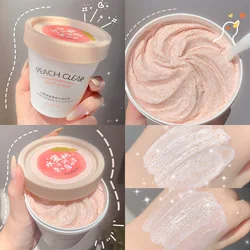 Peach Mango Kiwi Grape Fruity Body Scrub Cream Face Scrub Cleansing Skin Whitening Go Cutin Dead Skin Moisturizing Body Care