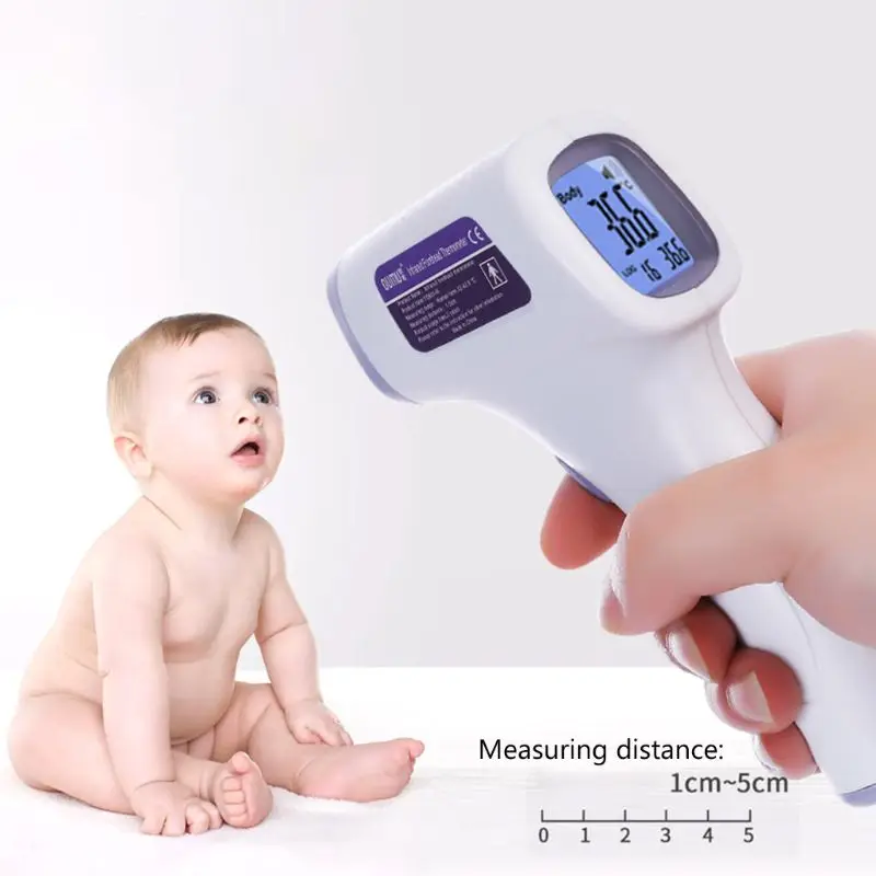 

Body Forehead Infrared Thermometer Temperature Thermometer Non Contact for Fever