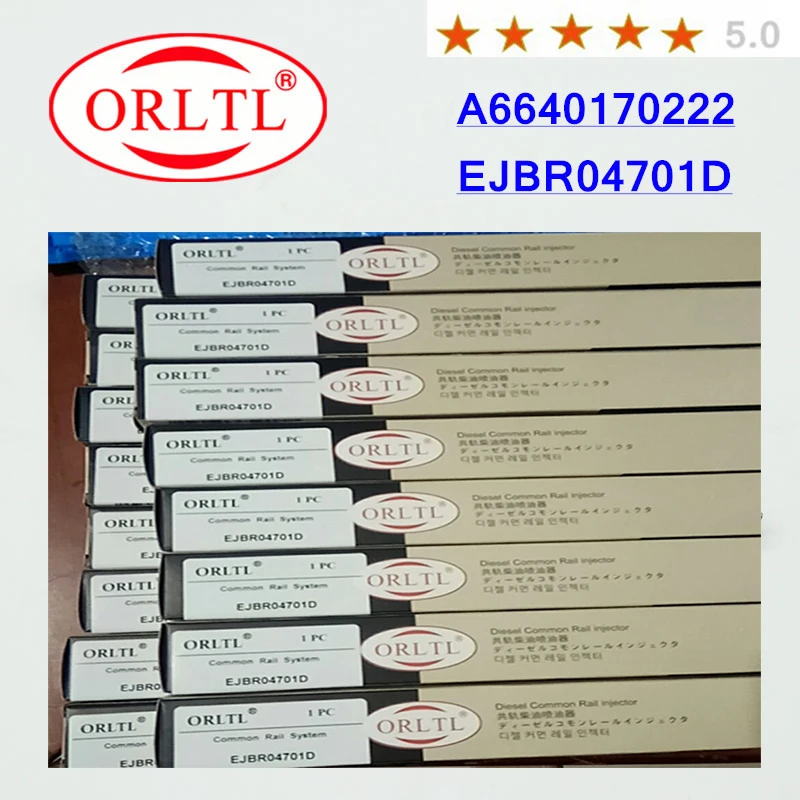 4 шт EJBR04701D A6640170222 дизель инжектор E JBR 047 01D для DELPHIFor Евро 3 SSANGYONG KYRON D20DT китайский