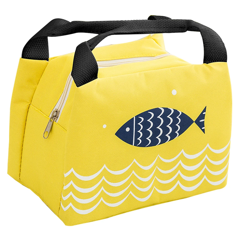 

Portable Insulated Lunch Bags Waterproof Oxford Tote Thermal Cooler Bento Tote Picnic Storage Bag Pouch Lunch Bags