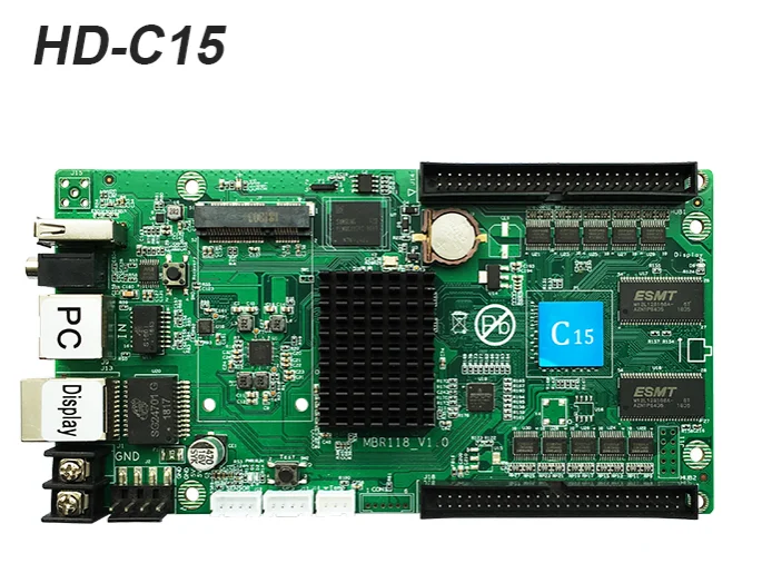 

Activity price huidu C15 HD-C15 asynchronous control card 4GB Memory work with HD-R500 HD-R501 HD-R5018 led receiving card