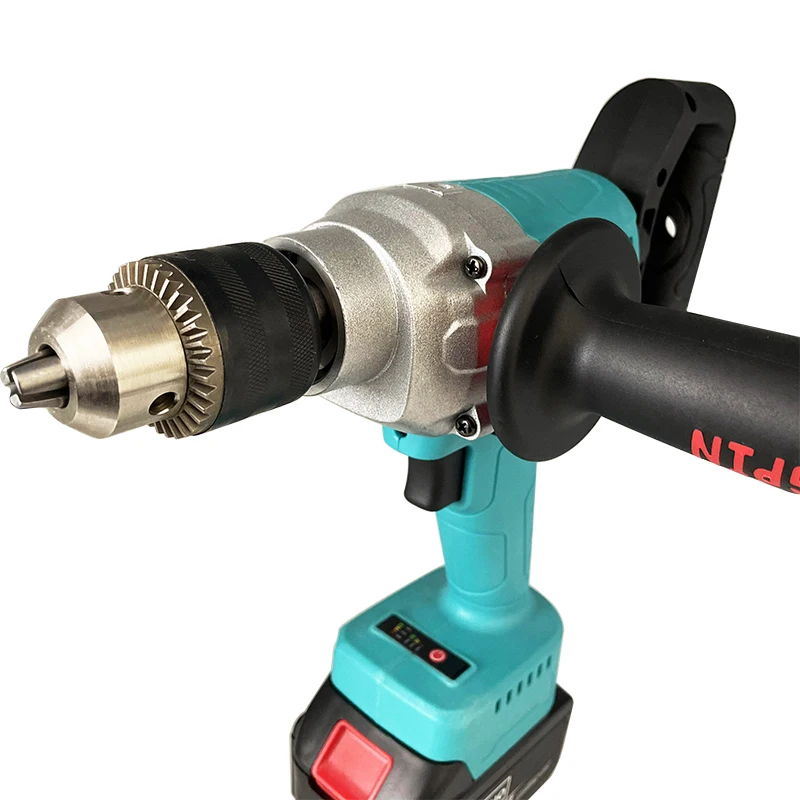 Cordless aircraft drilling, high power electric drill, rope free and